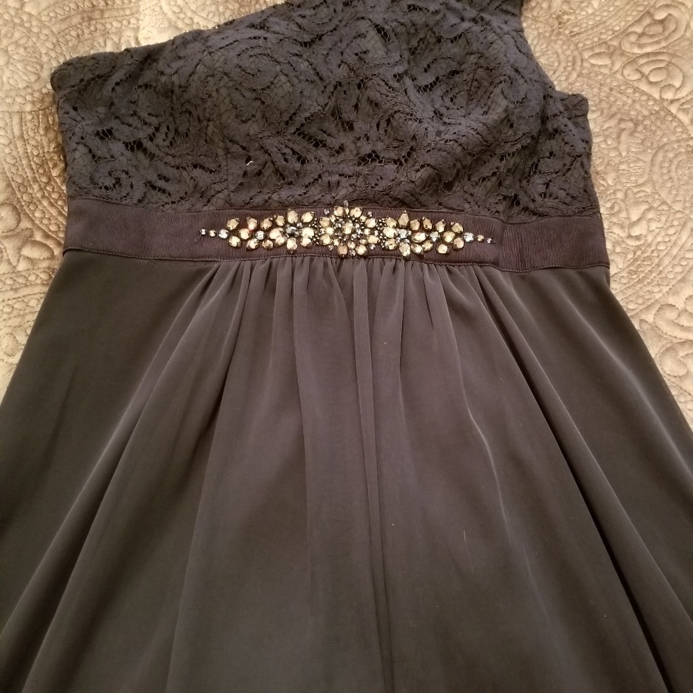 Adrianna Papell One shoulder dress - new - size 8
